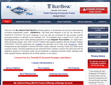 Tablet Screenshot of mylifecardplan.com